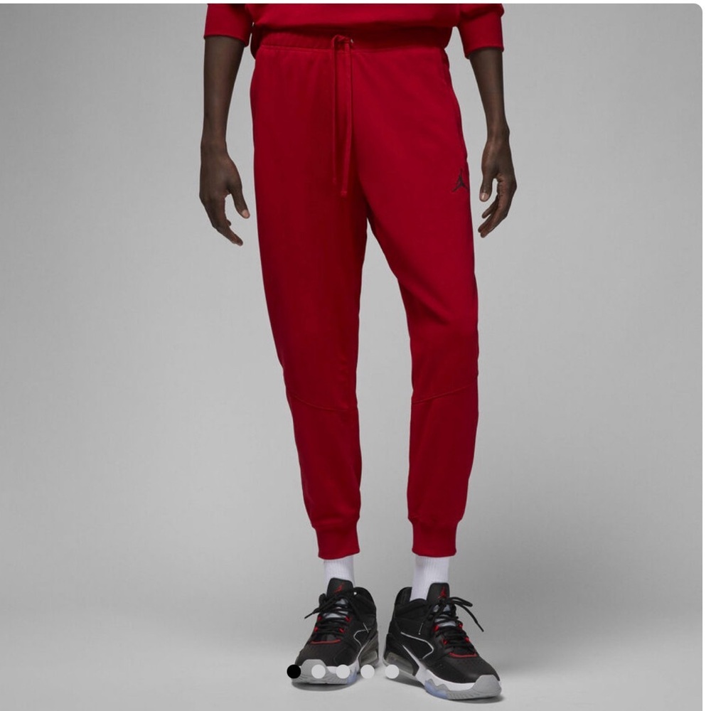 NIKE Jordan Dri-FIT Sport Crossover Men's Jogger |Gym Red/Black | DQ7332-687 | S - Picture 2 of 12
